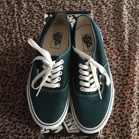 vans darkest spruce true white